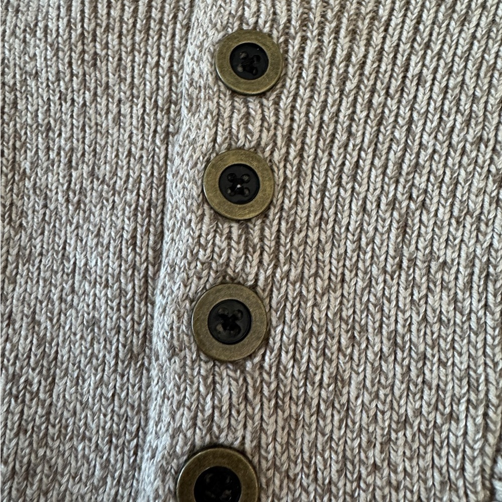 Red Head Brand Co Men's Cream Grandpa Knit Sweater - Picture 2 of 3